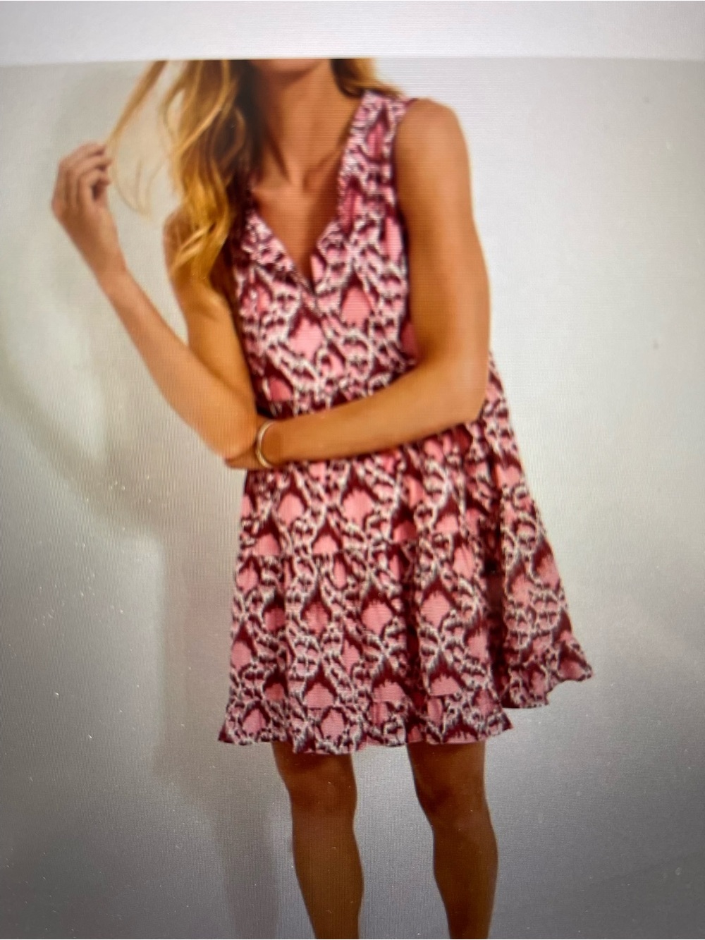 NWOT Tuckernuck Tnuck Beach Poppy Ikat Mini Salty Paloma Coverup Dress